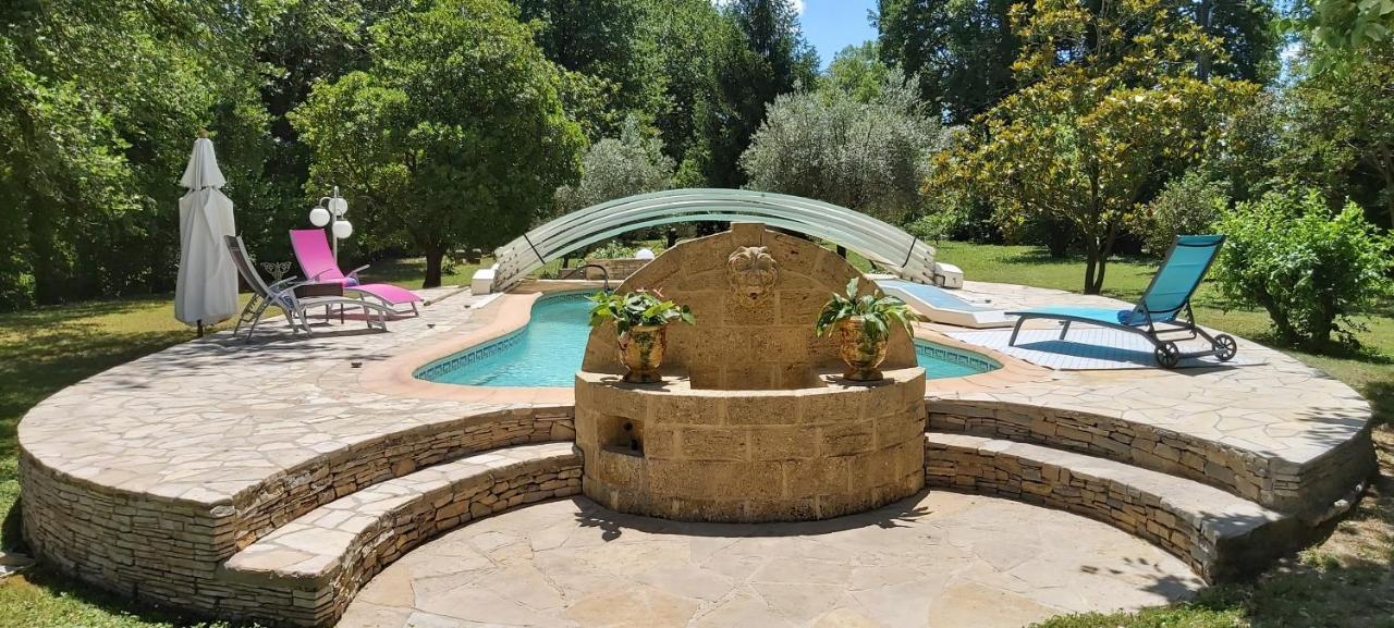 Au Bord De L'Alzon Daire Uzès Dış mekan fotoğraf
